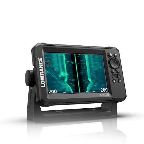Lowrance Eagle 7 Fishfinder met SplitShot HD-transducer