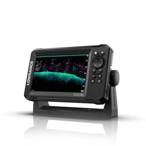 Lowrance Eagle 7 fiskeekkolodd med TripleShot HD-svinger