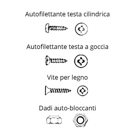Ruostumattomasta teräksestä valmistetut meriruuvit