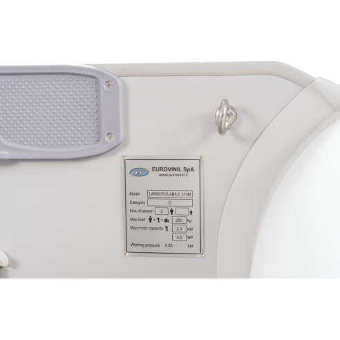 Tender 210 PLUS roll-up slatted...