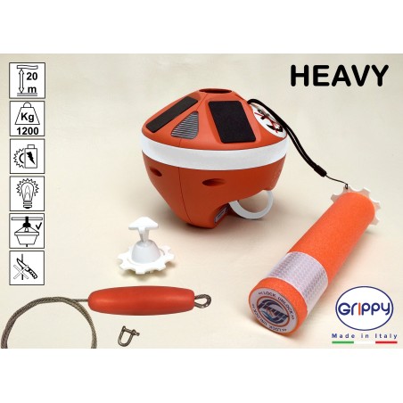 Kraftig grep med selvinntrekkende grep - Grippy