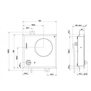 Infinite 1-liekkinen liesitaso - ENO 2