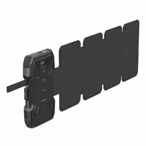 Solcelledrevet powerbank 10000 - Hode