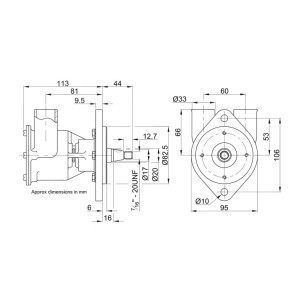 Jabsco 50560-1001 - Bronze Pump 2