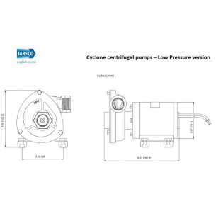 Jabsco 50840-2012 - Cyclone Centrifugal Pump 12V 2