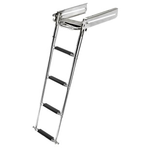 Big sliding underdeck ladder