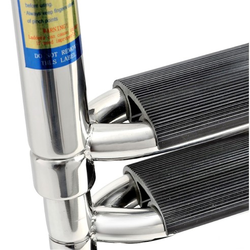 Big sliding underdeck ladder