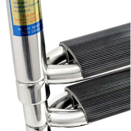 Big sliding underdeck ladder