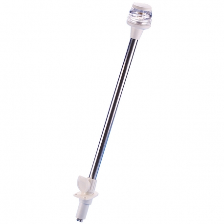 Avtagbar stång i rostfritt stål med bajonettfattning