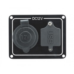 Sigarettenneruttak + USB med panel