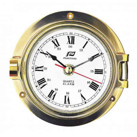Chromed brass clock Ø mm.120 - Plastimo
