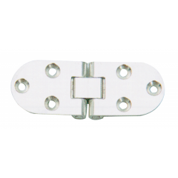 Ruostumattomasta teräksestä valmistettu sarana pysäyttimellä, 80x30 mm