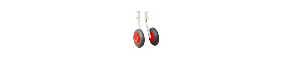 Dinghy tow wheels