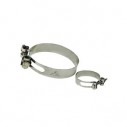 Stainless hose clamps