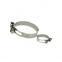 Stainless steel hose clamps