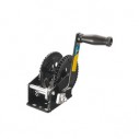 Manual winch for boat trolley
